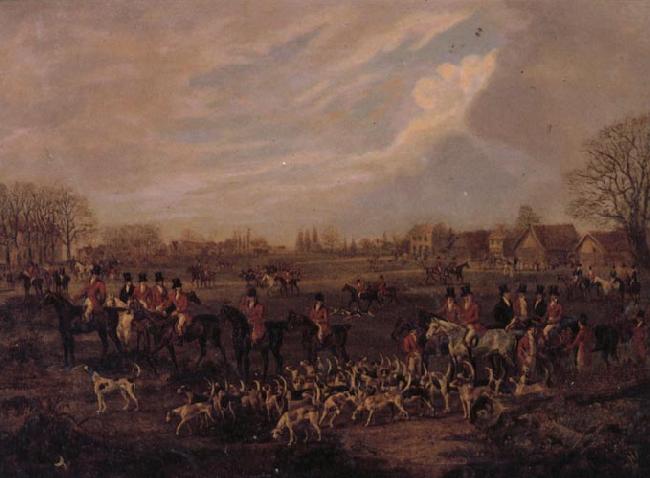 Dean Wolstenholme The Essex Hunt,1831 A set of Four Paintings Germany oil painting art